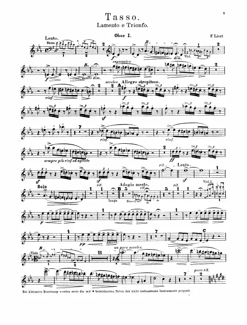 Oboe 1, 2