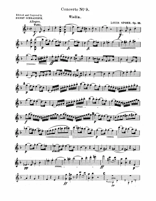 Violin solo