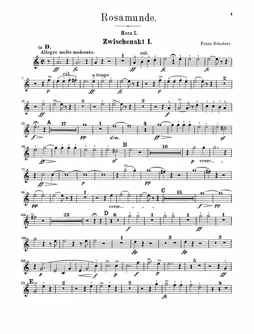 Horn 1, 2 (D)