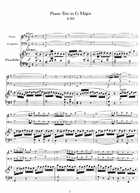 Complete Score (alternate scan)