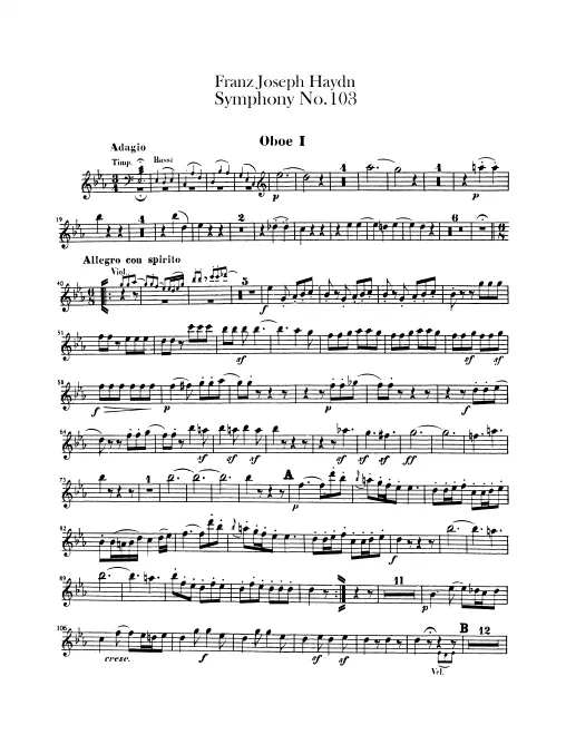 Oboe 1, 2