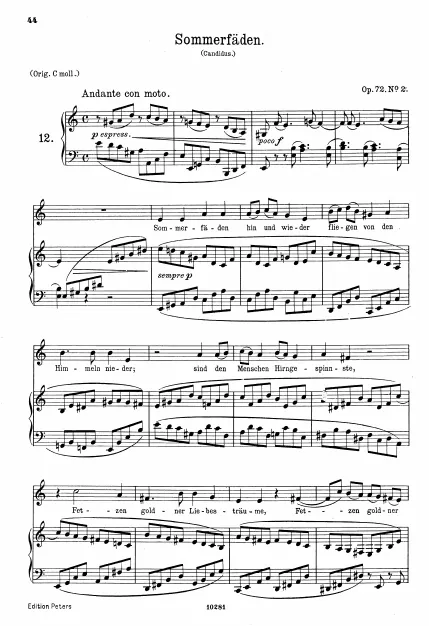 2. Sommerfäden