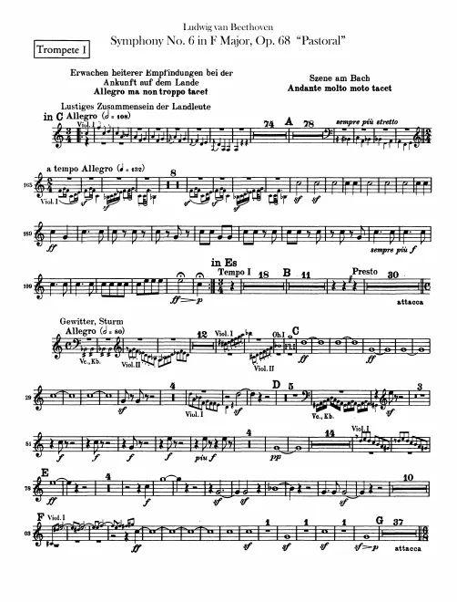 Trumpet 1, 2 (C)