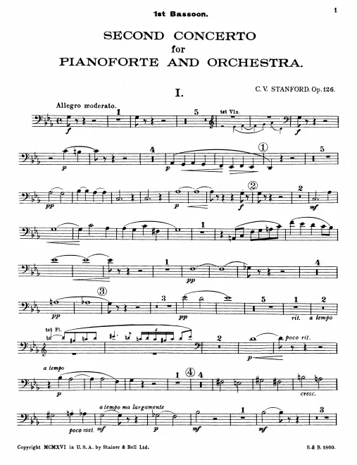 Bassoon 1, 2