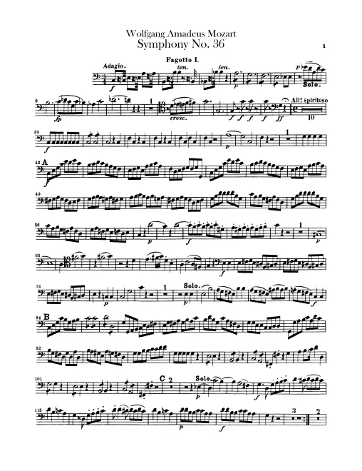 Bassoon 1, 2