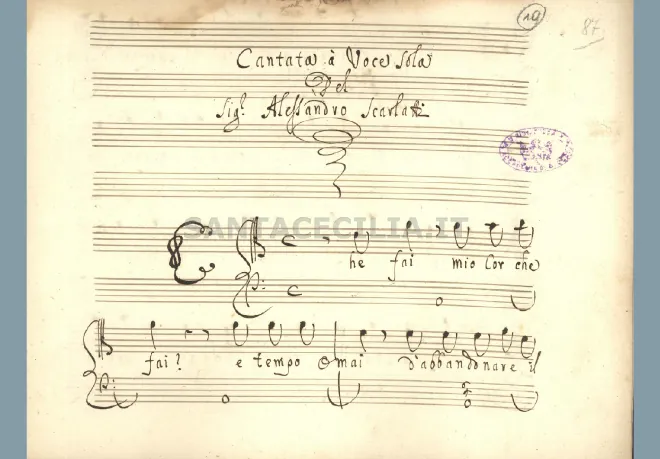 Complete Score (Contralto)