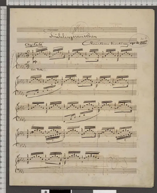 3. Frühlingsrauschen (Rustle of Spring)