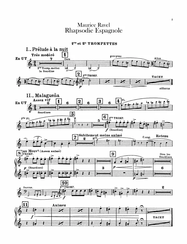 Trumpet 1/2, 3 (C)
