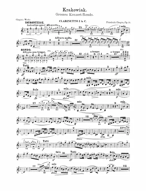 Clarinet 1, 2 (C)