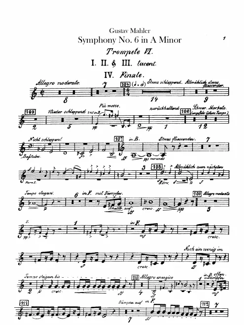 Trumpet 6 (B/F)