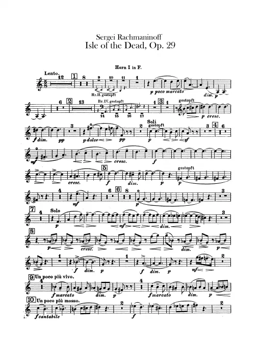 Horn 1 (F)