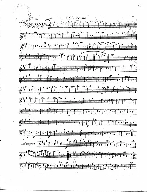 Oboe 1, 2