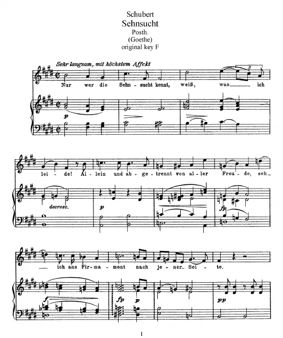 2nd version (transposed to for low voice)