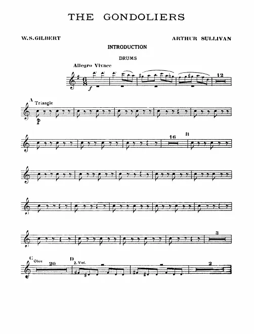 Timpani/Triangle/Snare Drum/Bass Drum/Cymbals/Tambourine