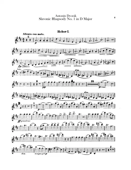 Oboe 1, 2