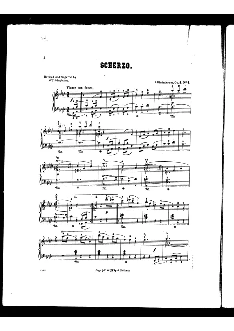 1. Scherzo