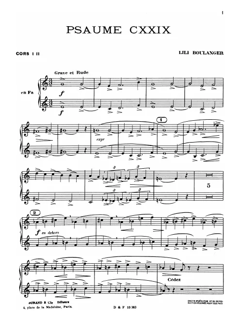 Horn 1/2 (F)