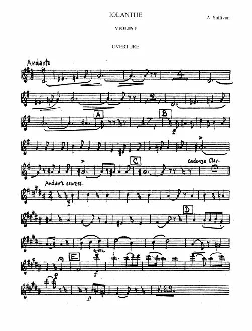 Violins I