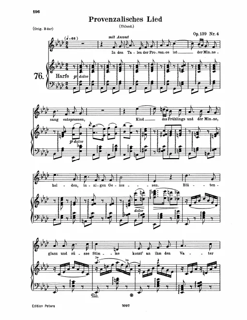 Complete Score (medium voice)