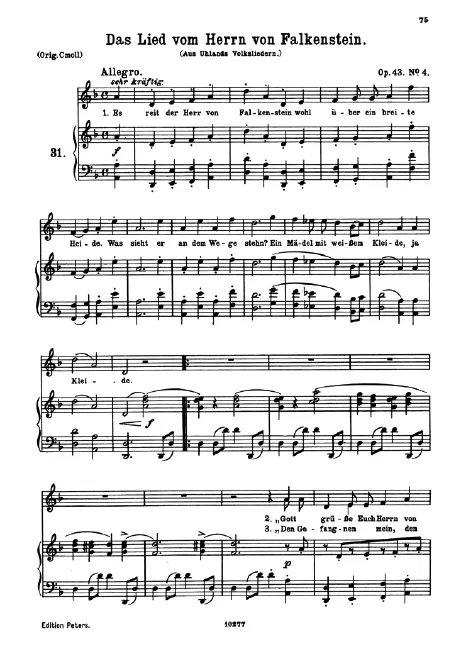 4. Das Lied vom Herrn von Falkenstein
