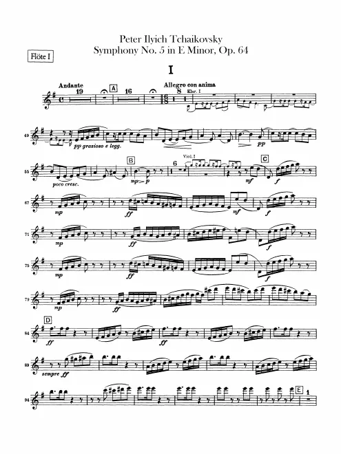 Flute 1, 2, 3/Piccolo