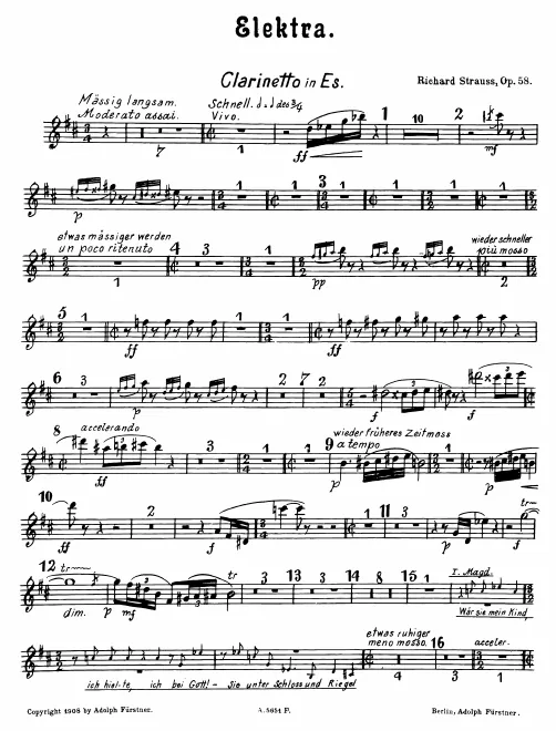 Clarinet (E)