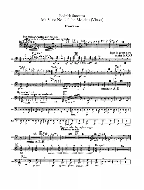 Timpani, Triangle/Bass Drum/Cymbals
