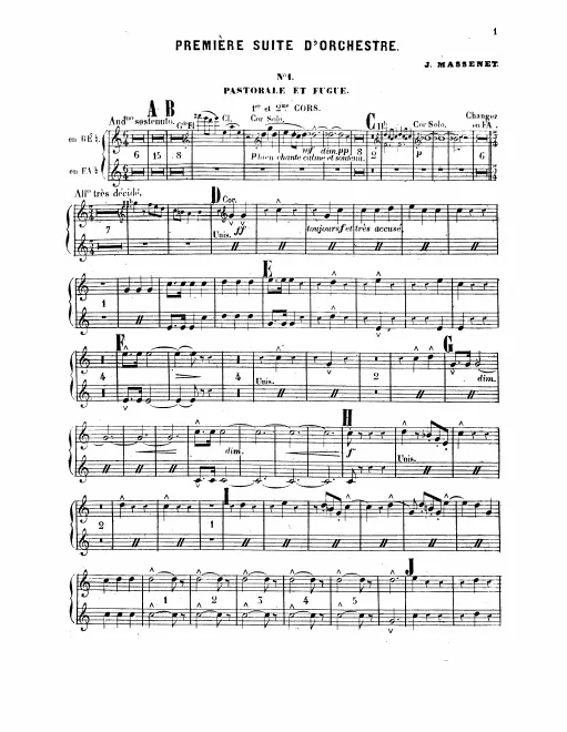 Horn 1/2 (D/E♭/F), 3/4 (B♭)