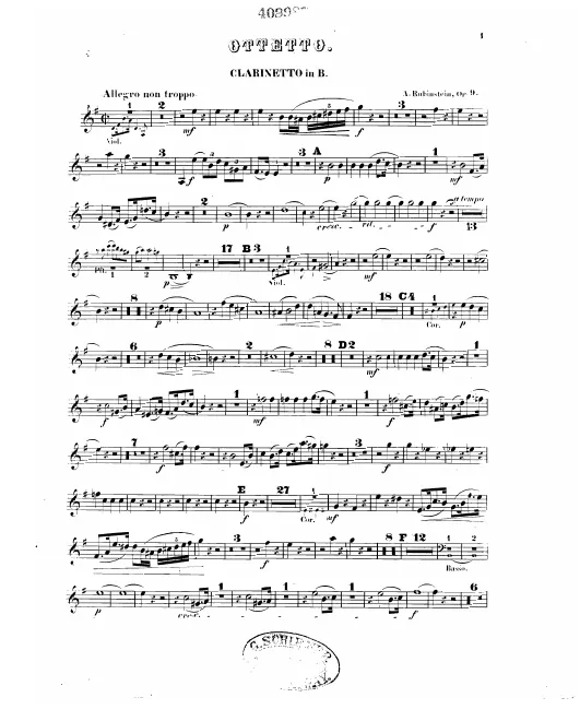 Clarinet (B♭)