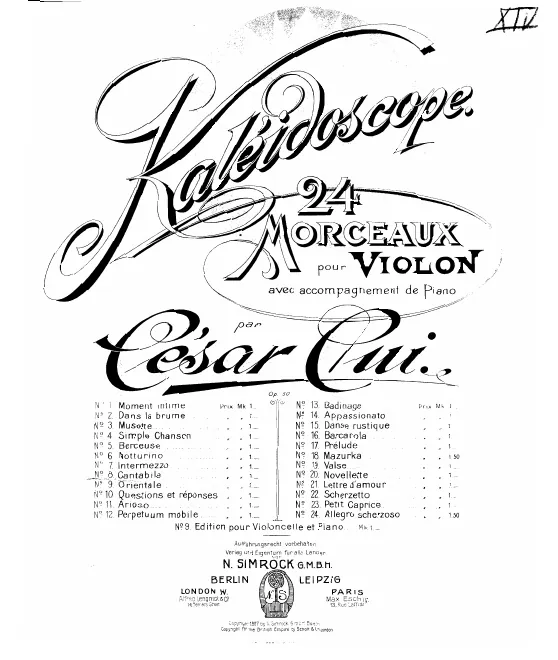 8. Cantabile