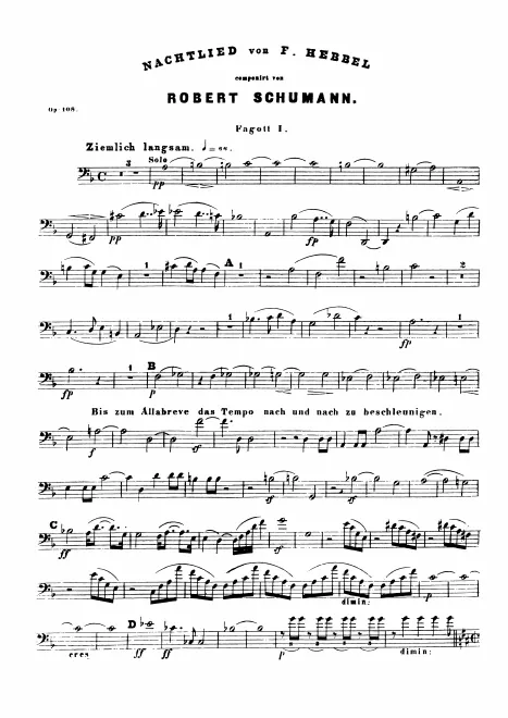 Bassoon 1, 2