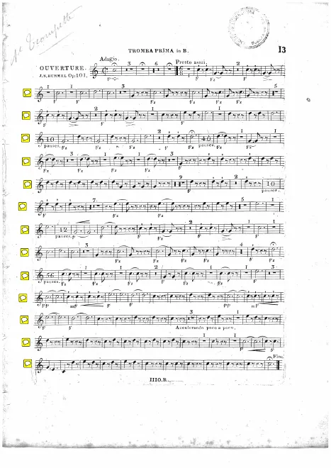 Trumpet 1, 2 (B)