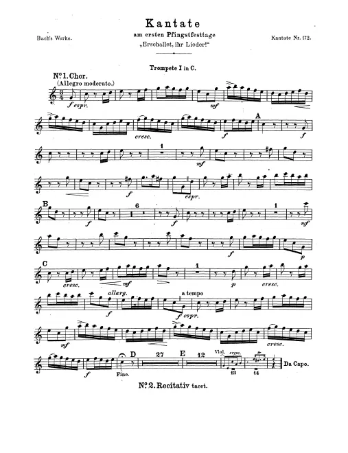 Trumpet 1, 2, 3 (C)