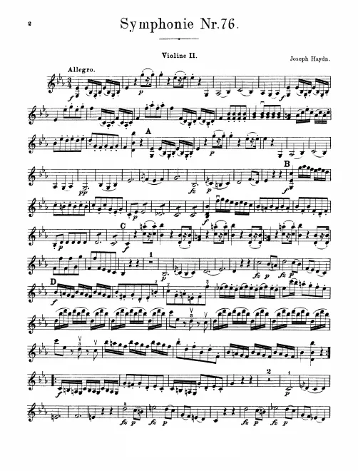 Violins II