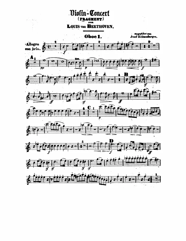 Oboe 1, 2