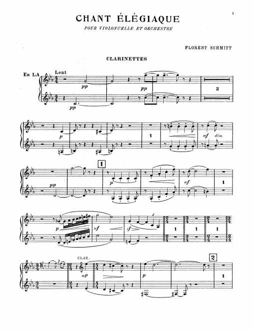 Clarinet 1/2 (A)