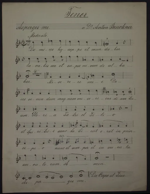 Male Vocal Parts
