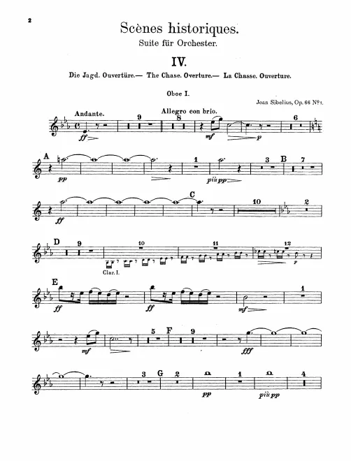 Oboe 1, 2