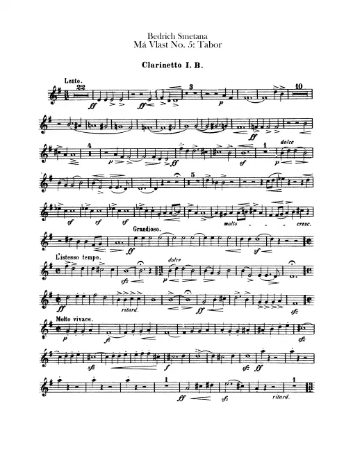 Clarinets 1, 2 (B)