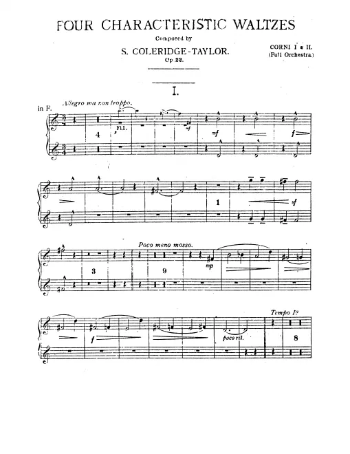 Horn 1/2, 3/4 (F)