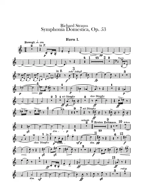 Horn 1 (F)
