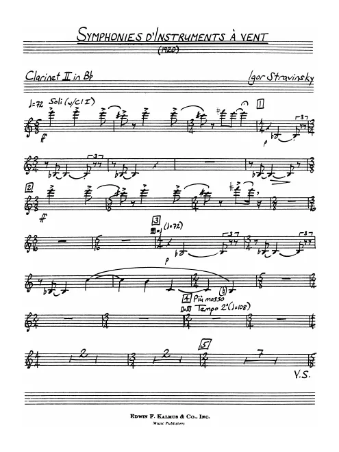 Clarinet 2 (B)