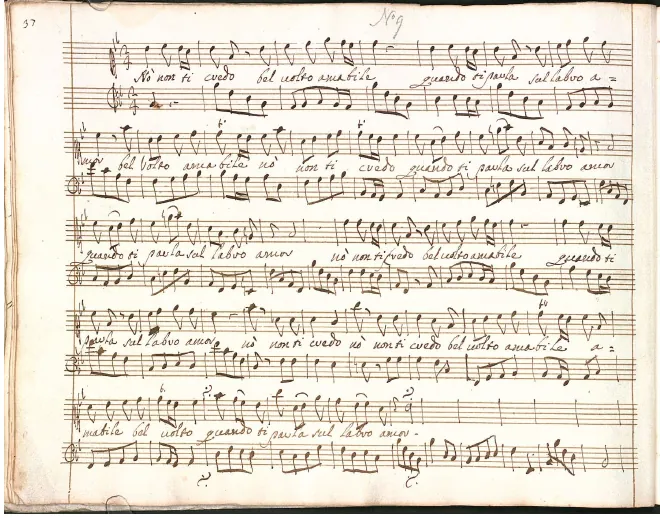 Act I, Sc.10. Aria of Zelim: No non ti credo bel volto amabile
