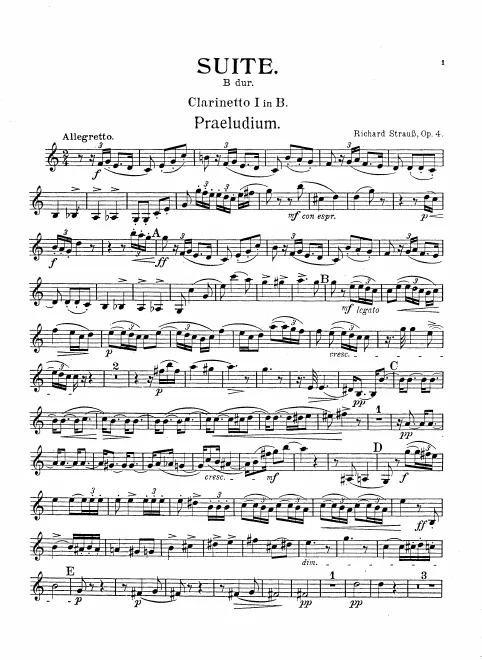 Clarinet 1, 2 (B)