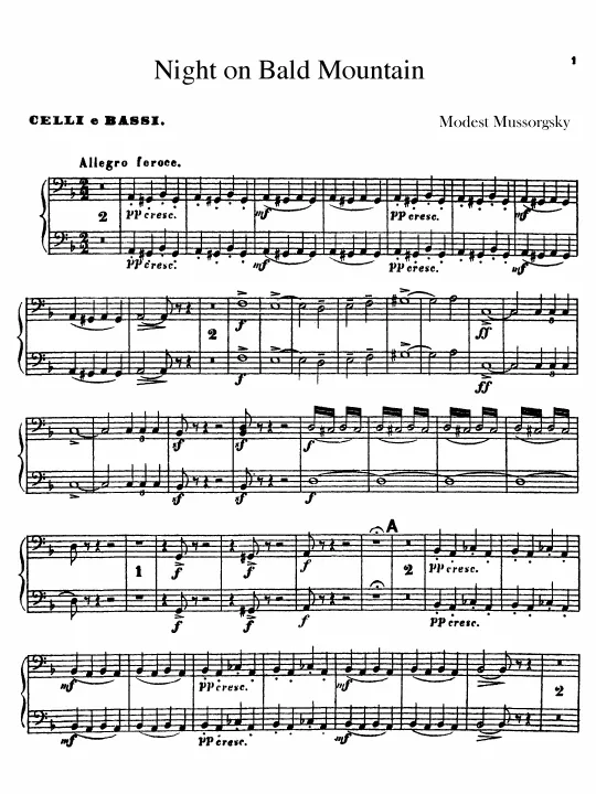 Cellos / Basses
