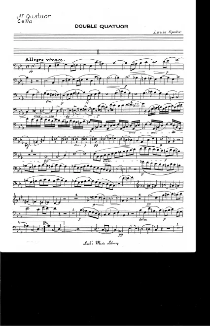 Cello (Quartet I)