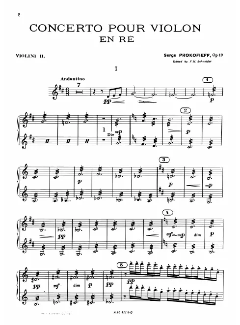 Violins II
