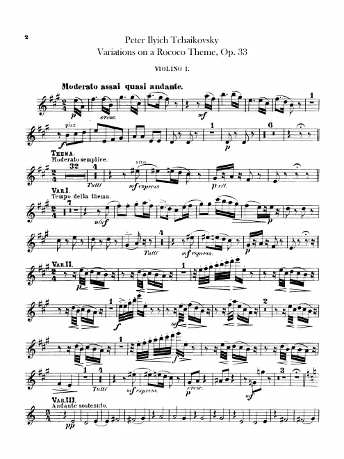 Violins I