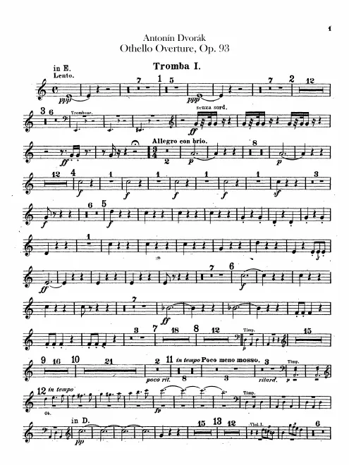 Trumpet 1, 2 (E, E)