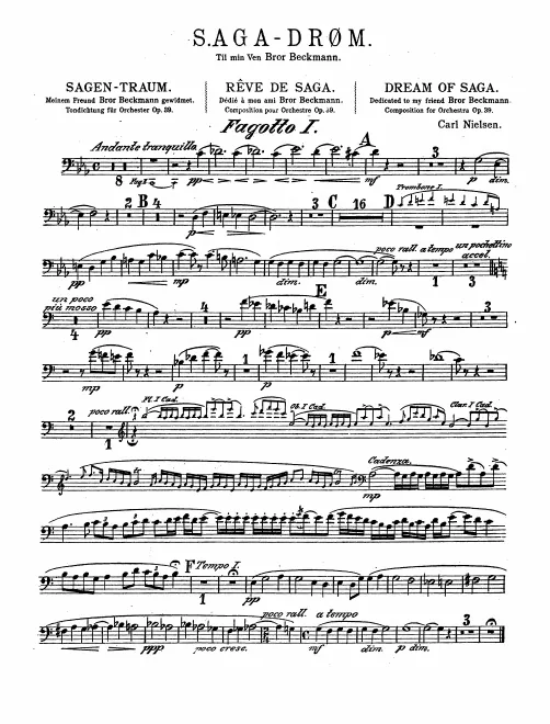 Bassoon 1, 2